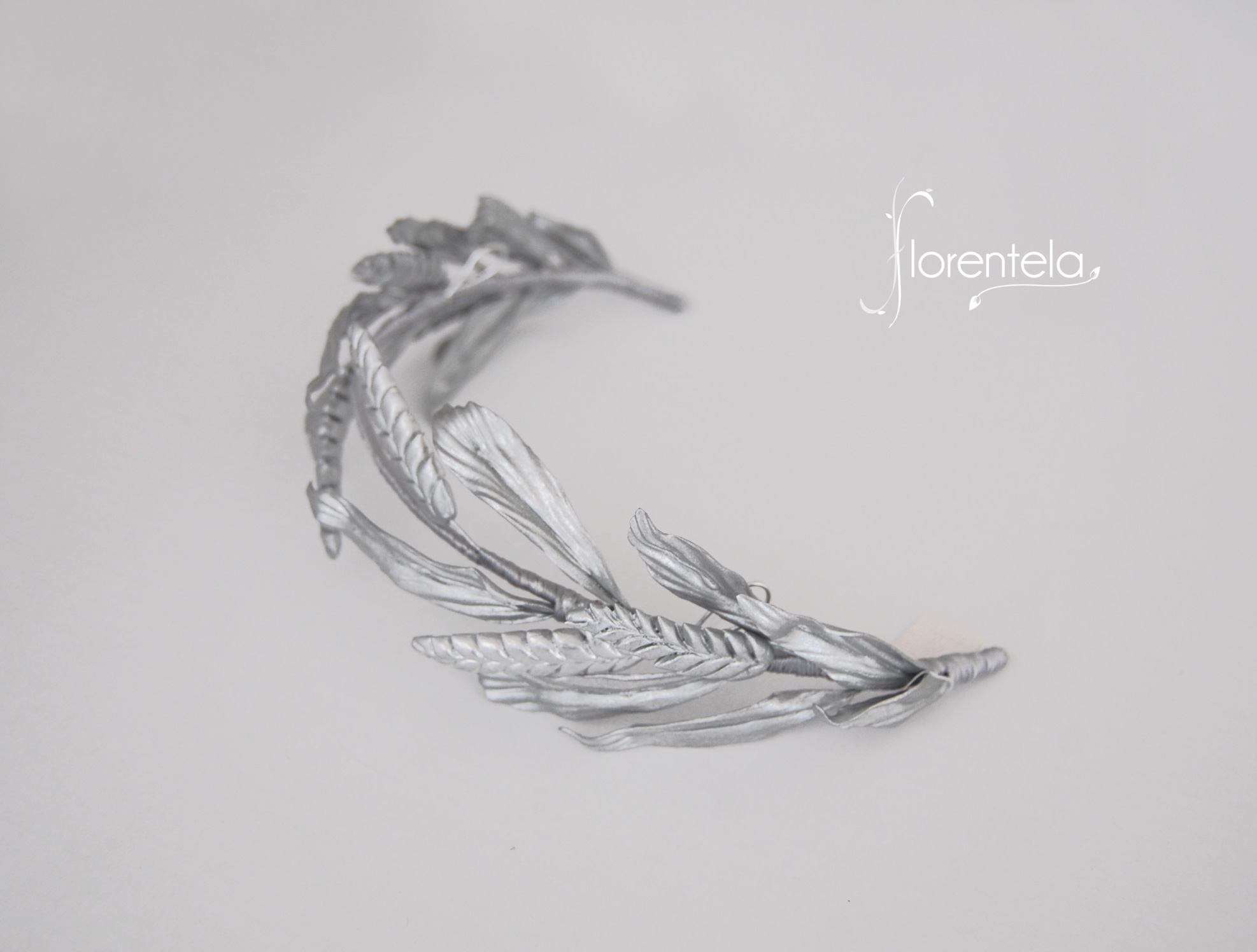 tiara espigas porcelana